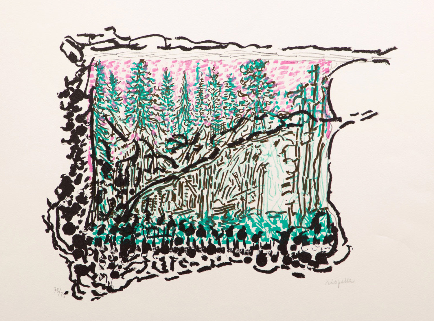 Jean-Paul Riopelle, Jean-Paul Riopelle, Où nul ours n’est chassé 1985-1989 (5/75)