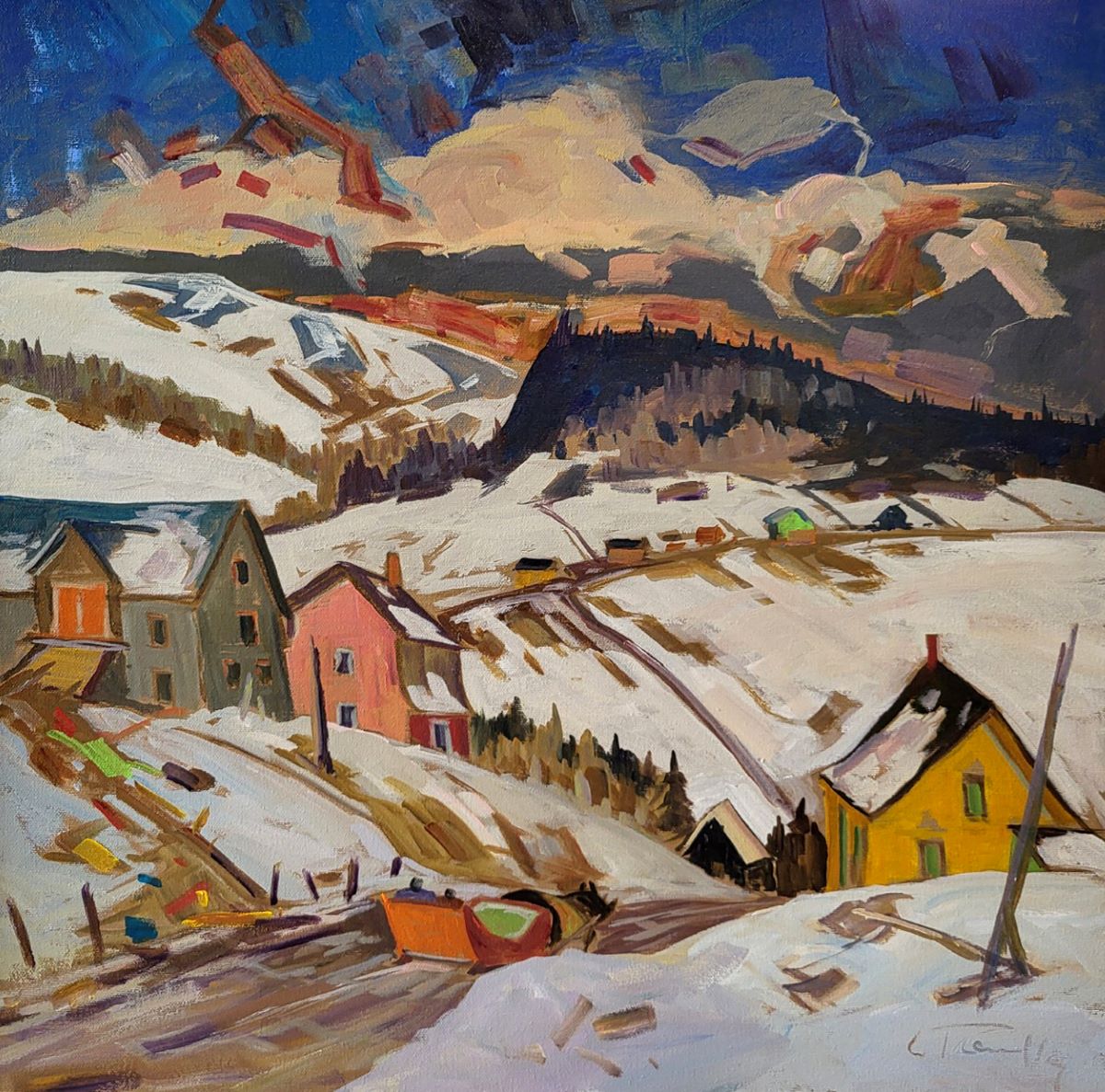Louis Tremblay, Première neige
