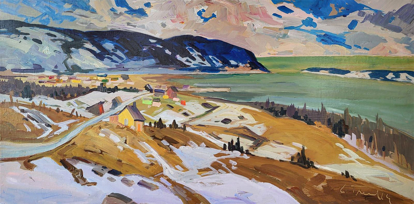 Louis Tremblay, Fin mars à Baie St-Paul