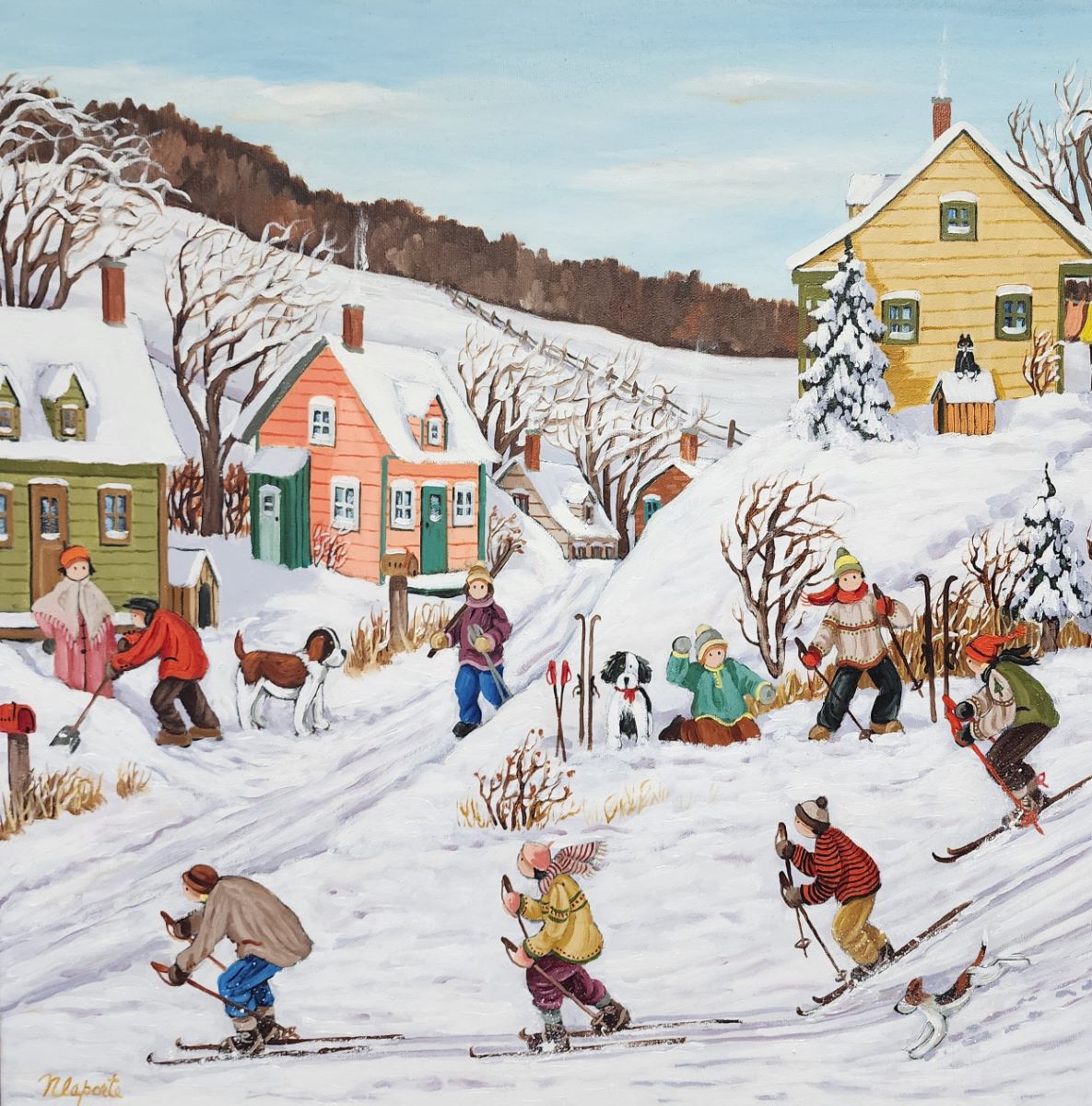 Nicole Laporte, La course