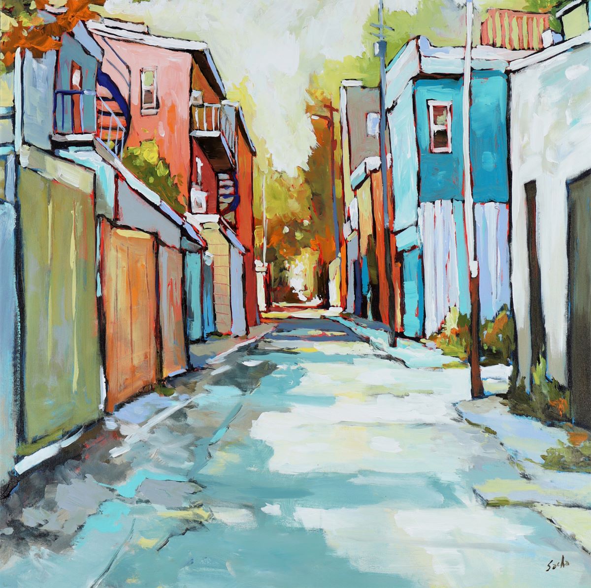 Sacha, Ruelle été vers l’automne