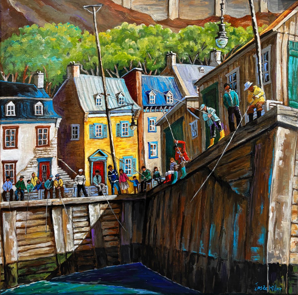 Josée Miller, Pêche à l’éperlan