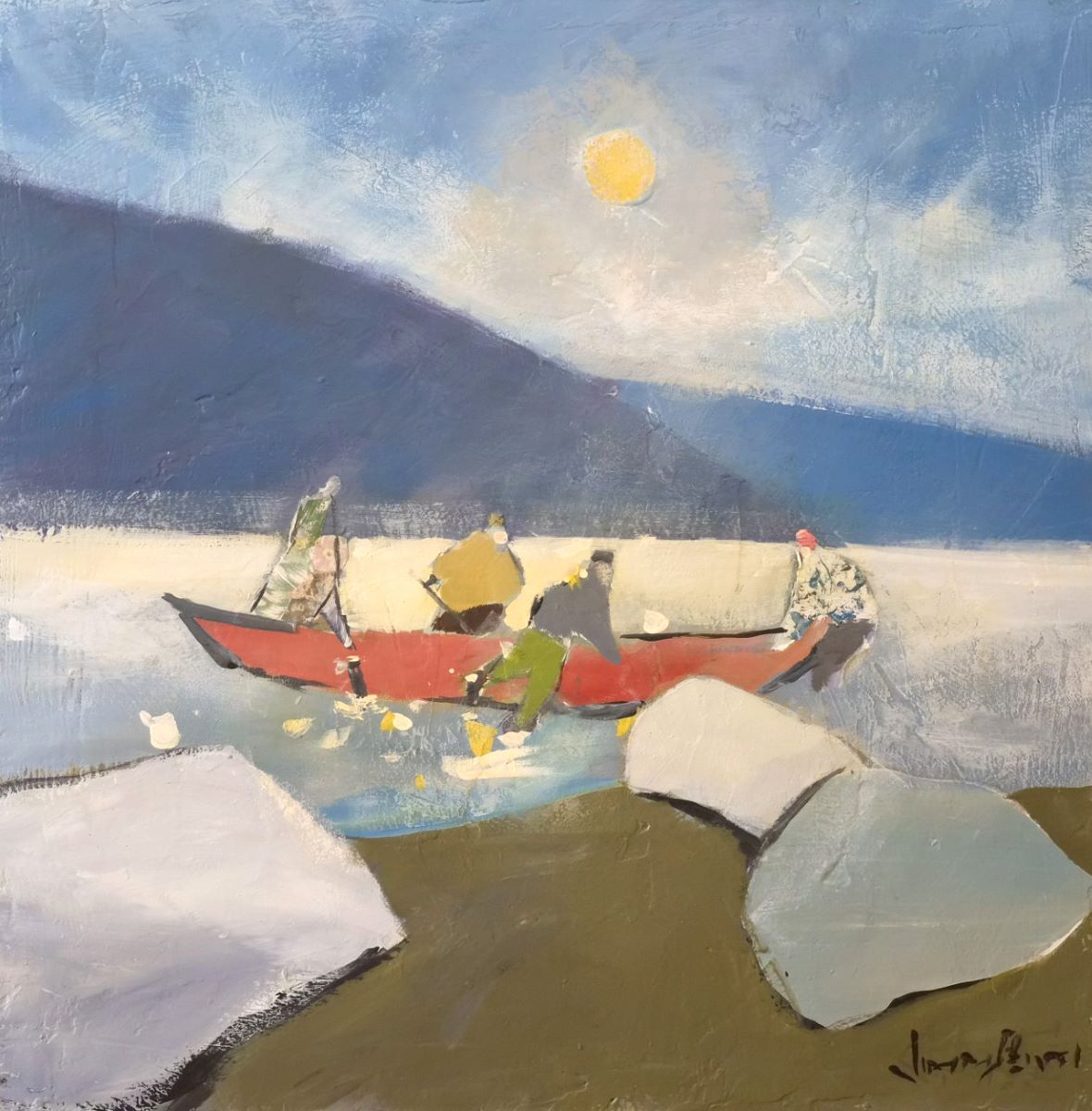Jimmy Perron, En sortant de la Rivière Du Gouffre