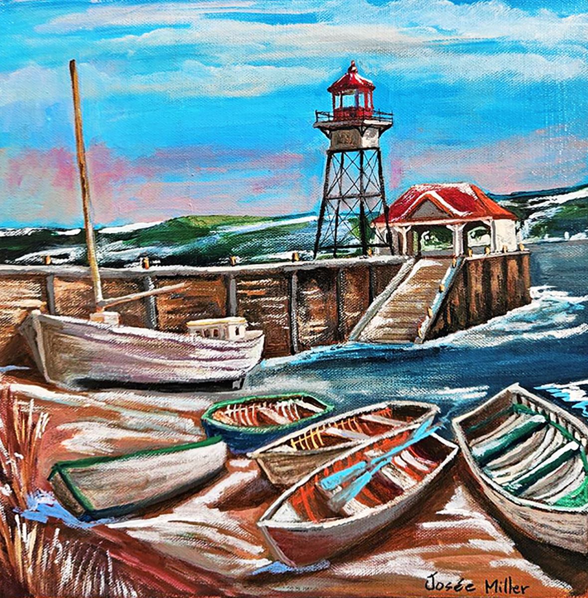 Josée Miller, Avant les glaces