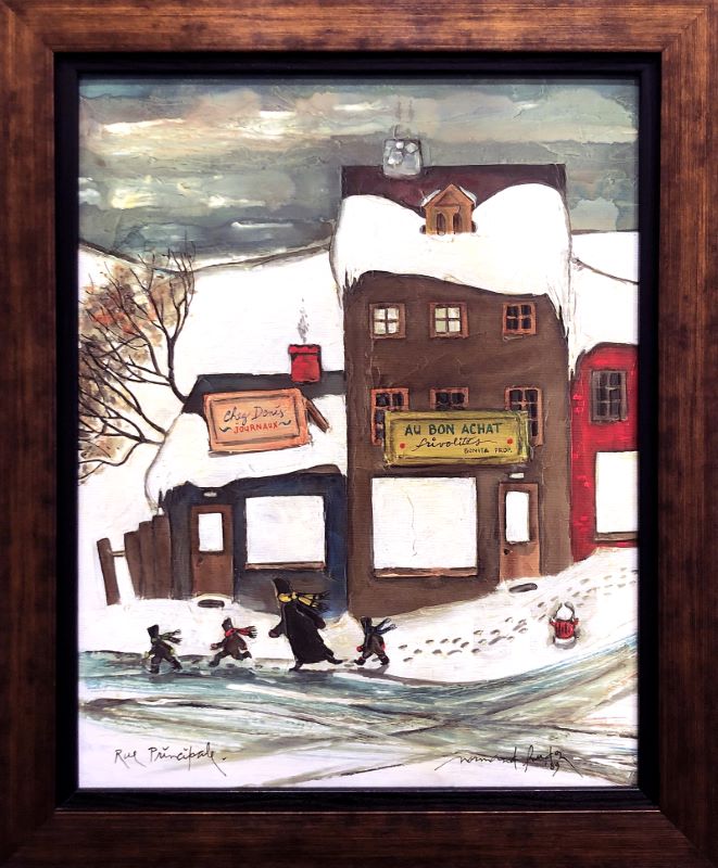 Normand Hudon, Rue principale Encadré