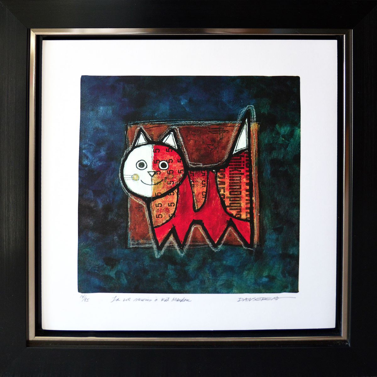 Gérard Dansereau, La vie souris à Kat Mandou Tirage limité encadré