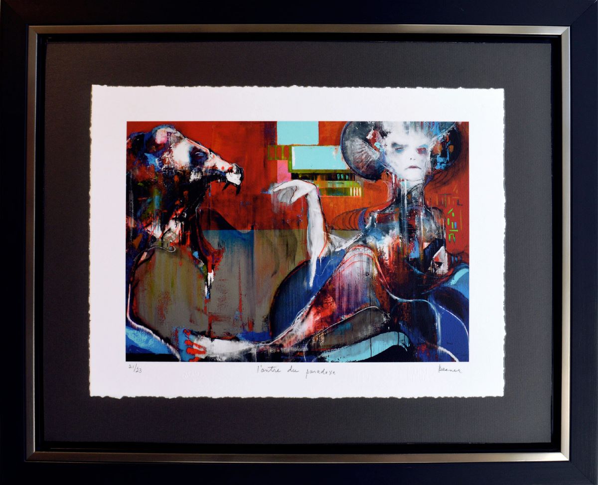 Dominic Besner, L’antre du paradoxe Tirage limité encadré