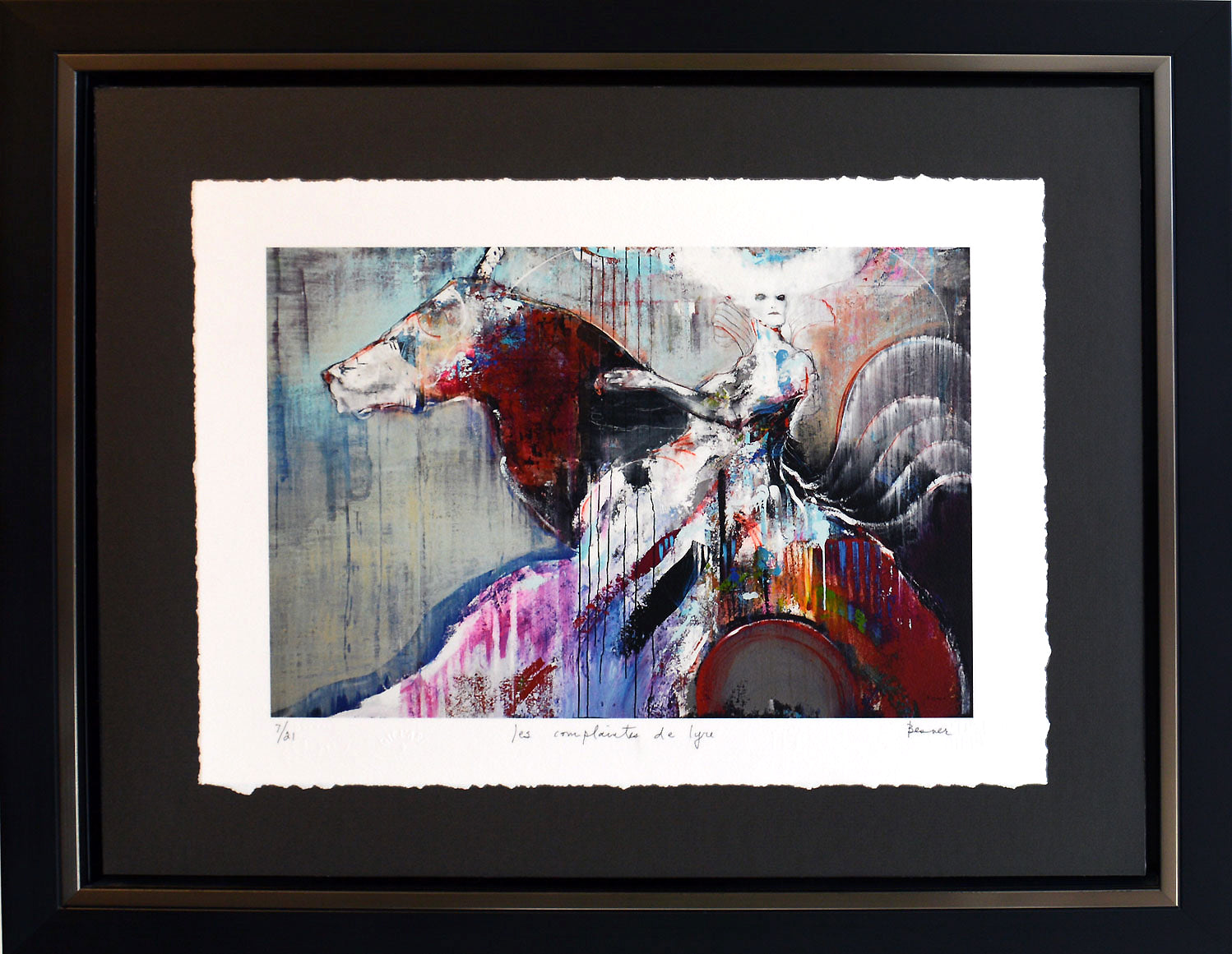 Dominic Besner, Les complaintes de lyre Tirage limité encadré