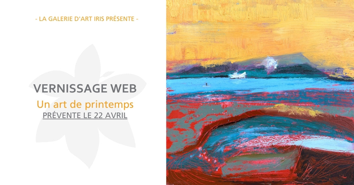 Vernissage web Un art de printemps