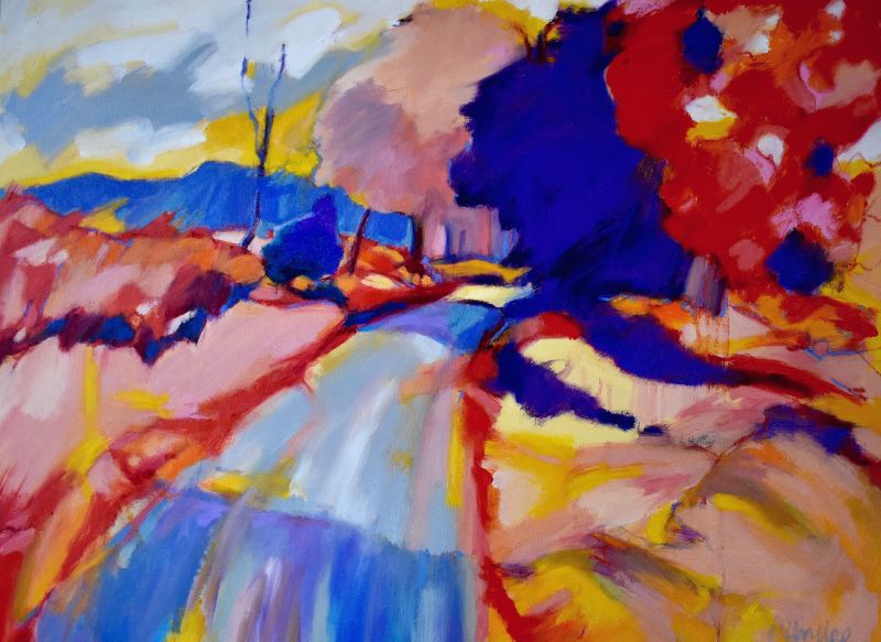 Madeleine Lemire, Hacia Etla (Up the hill)