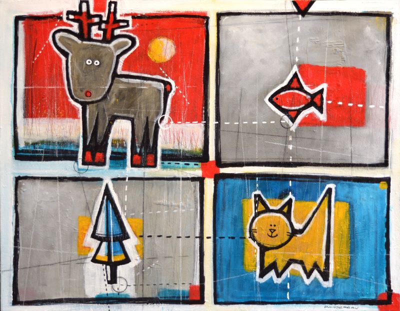 Gérard Dansereau, 4 x 4 Nature