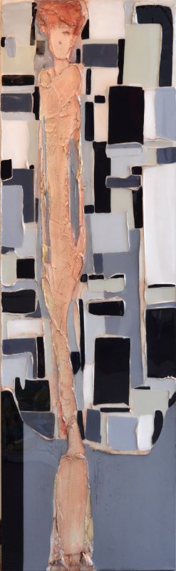 Sylvain Tremblay, Woman in the theater lobby