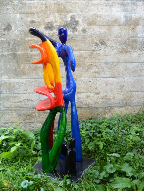 Clément Lemieux, The Kiss (on pine)