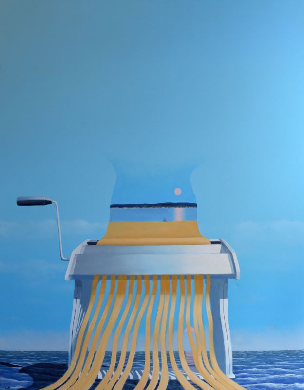 Guy Paquet, The Food Canvas (unframed)