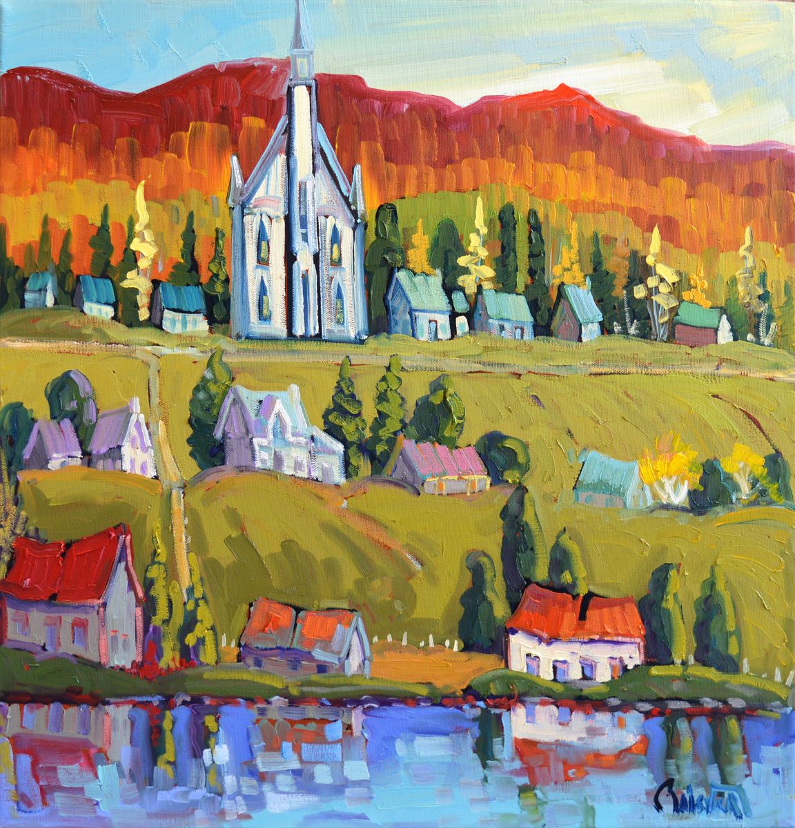 Normand Boisvert, Summer in St-Jean-des-Piles