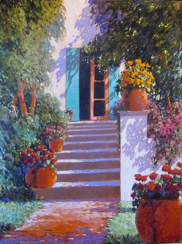 André Bertounesque, Towards the Garden