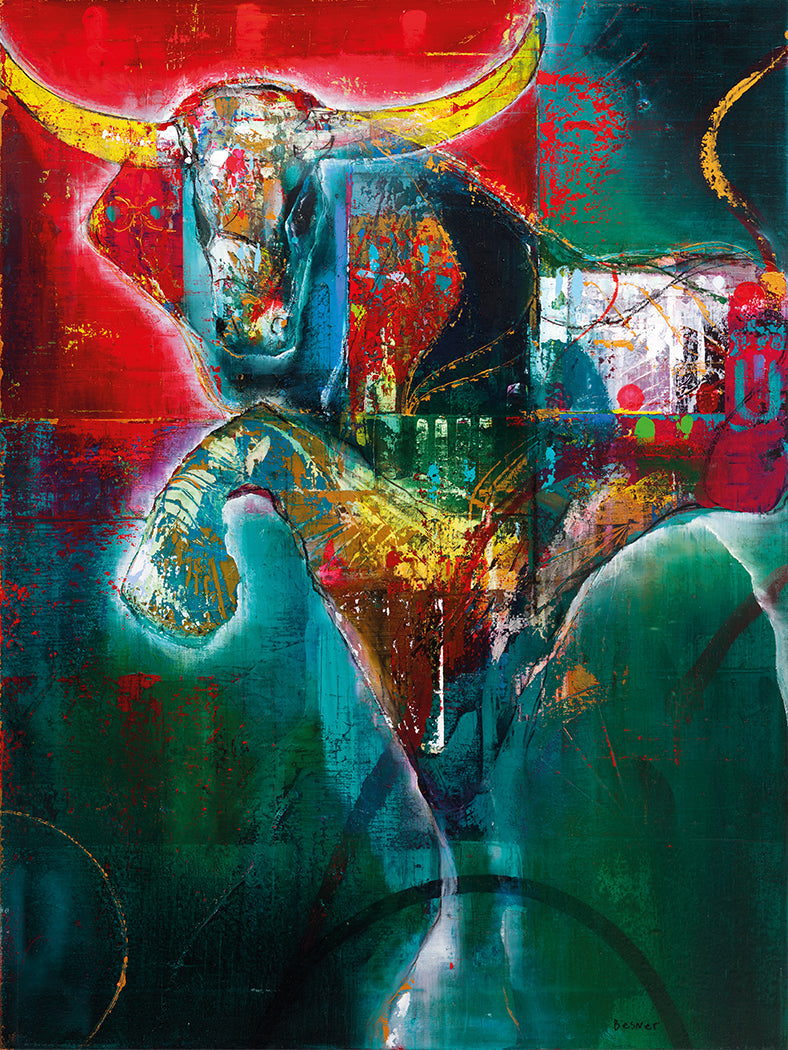 Dominic Besner, The Royal Skull (framed)