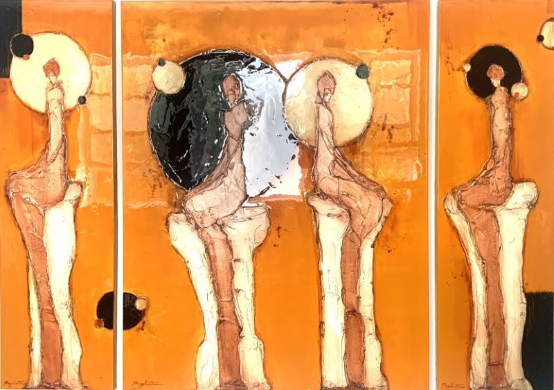 Sylvain Tremblay, At the Yellow Lounge (Tryptic)
