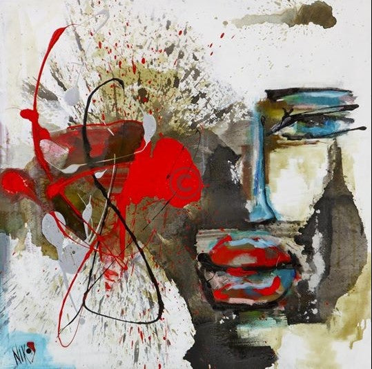 Niko, Diamond Angel Limited Edition Reproduction on Plexiglas