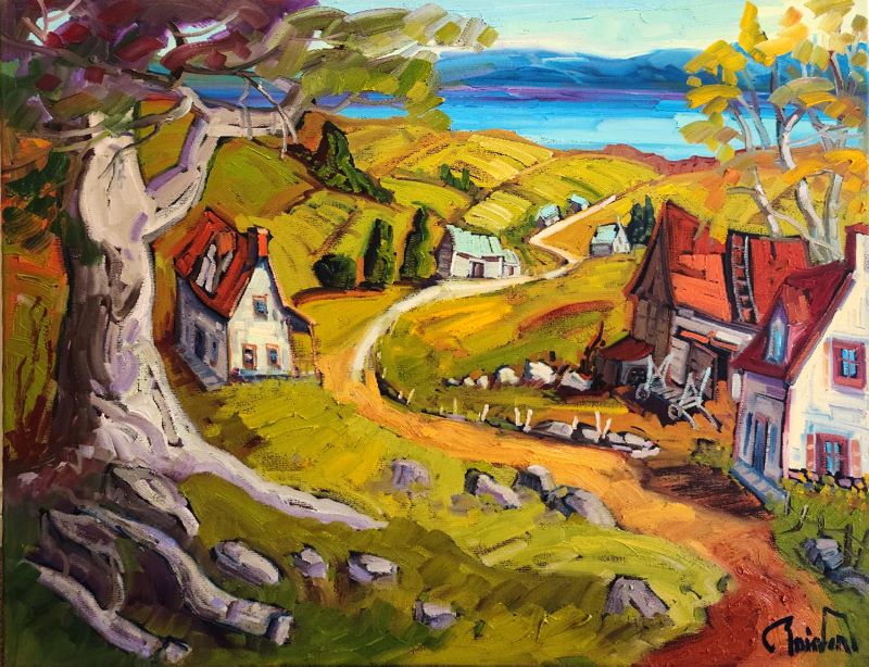Normand Boisvert, At the turn of Charlevoix Road