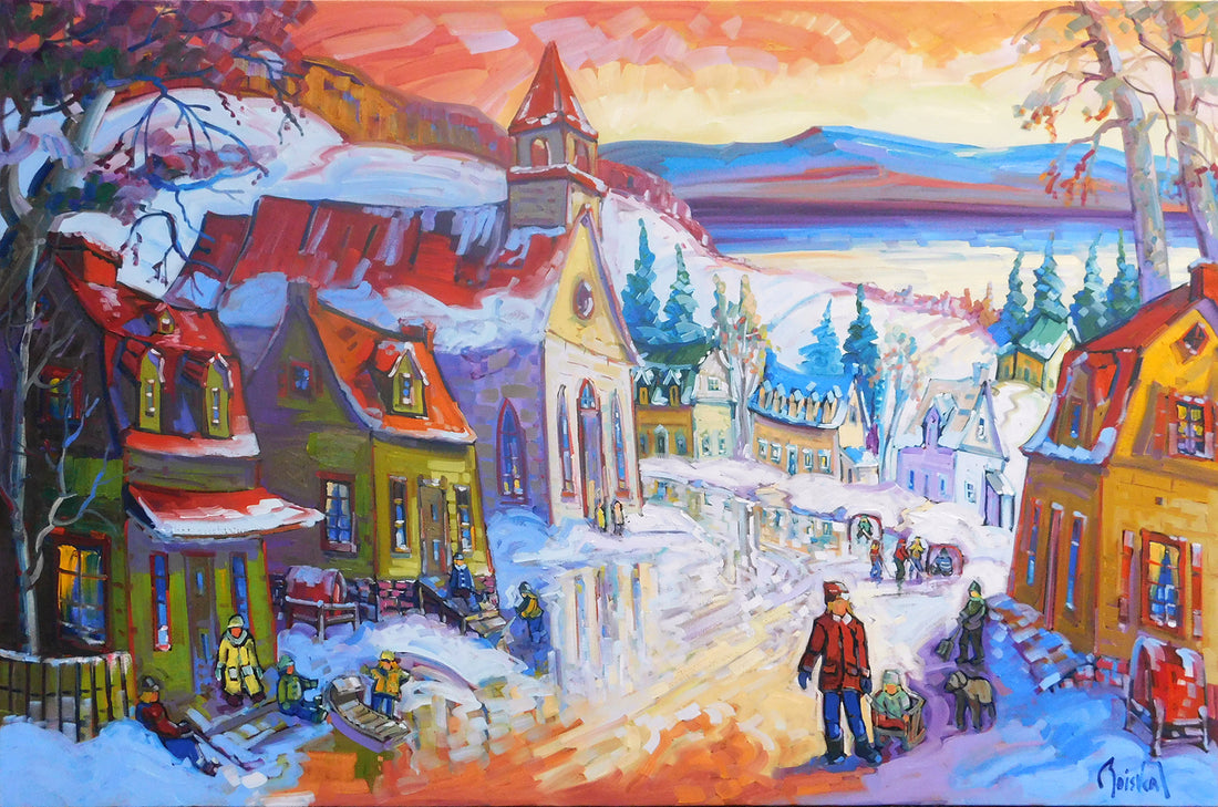 Normand Boisvert, December 25 in the morning in Charlevoix