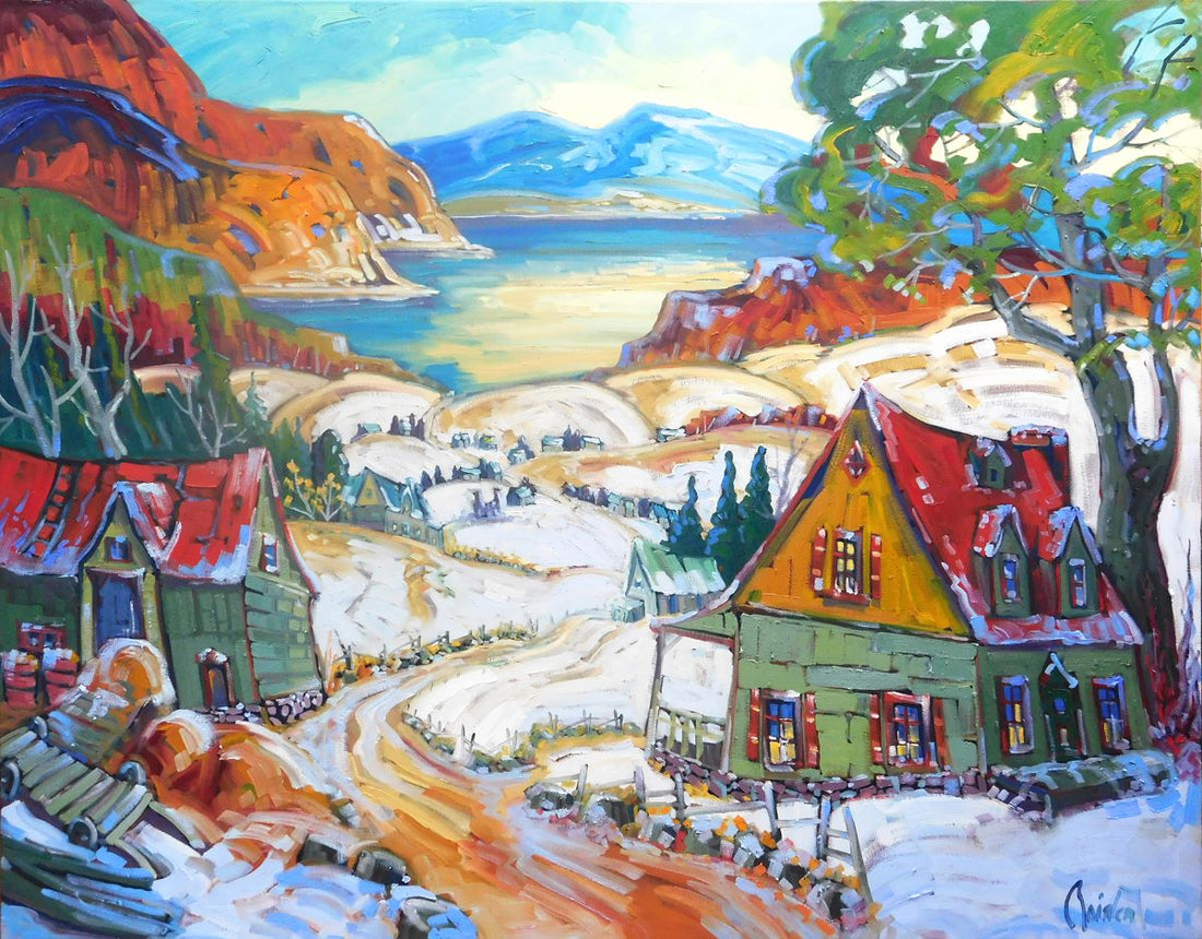 Normand Boisvert, A farm in Baie-Saint-Paul