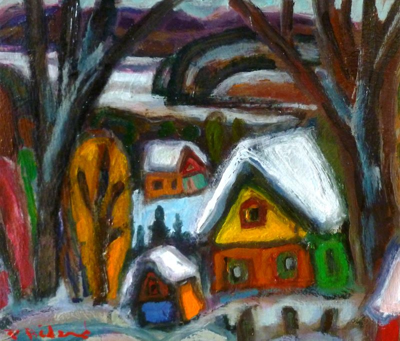 Pierre Bédard, End of the day on Charlevoix