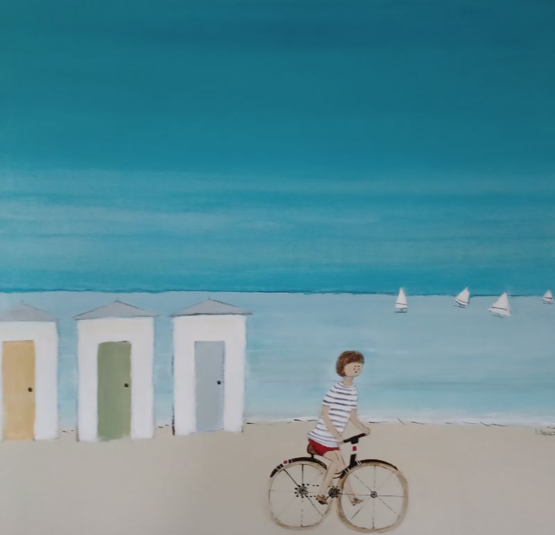 Louise Lauzon, The cycle route