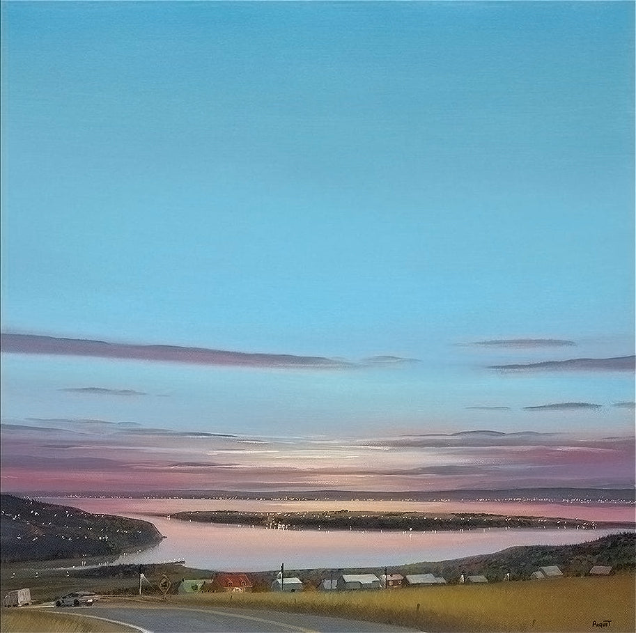 Guy Paquet, On rentre à Baie-Saint-Paul au petit matin