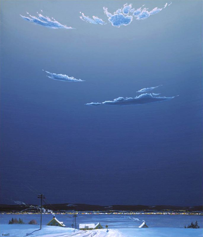 Guy Paquet, December Night 36x30