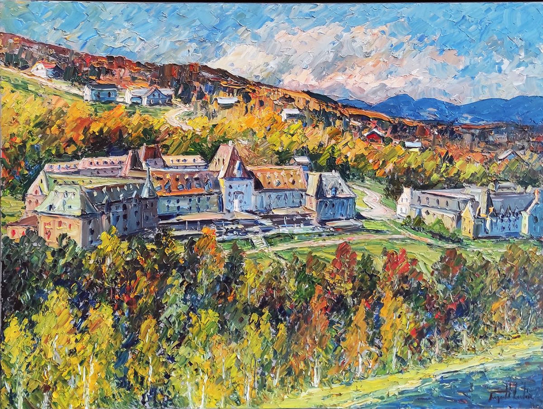 Raynald Leclerc, View of the manor