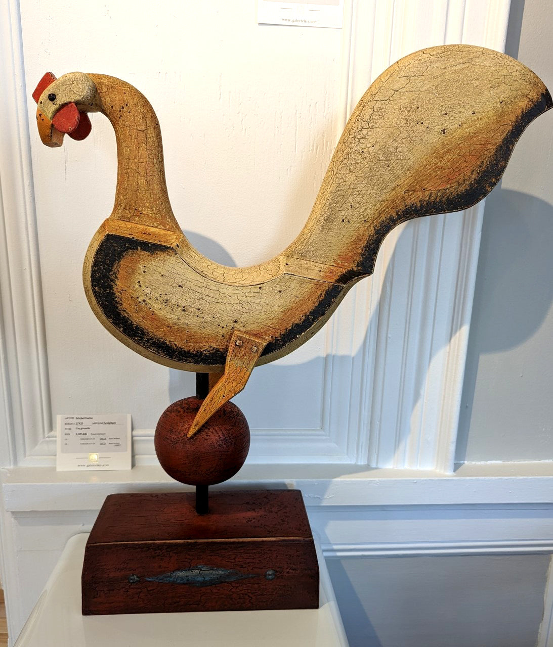Michel Fortin, Rooster Weather Vane