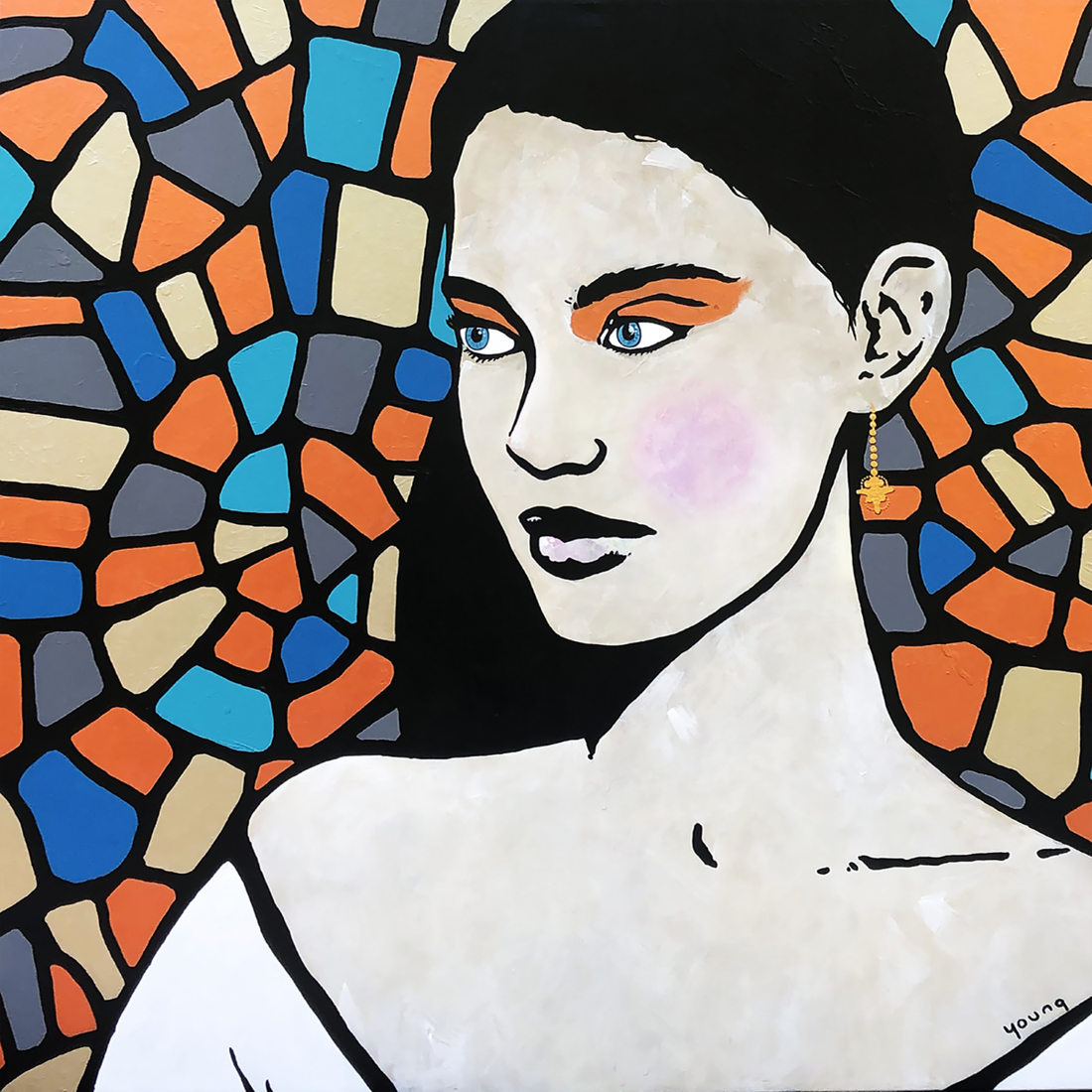 Steve Young, Bronze Blush II