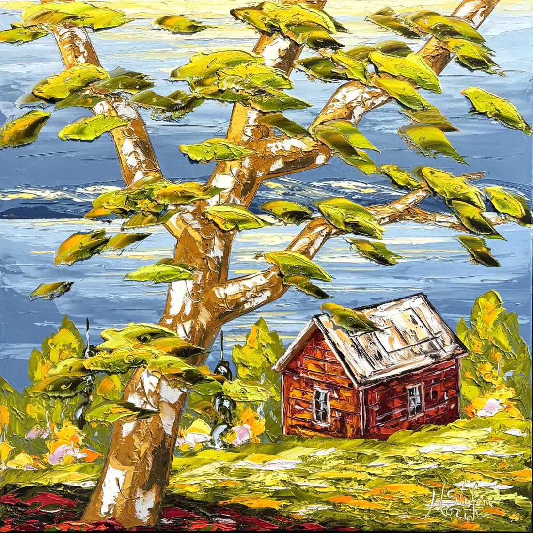 Stefan Horik, End of Summer in a Shelter II