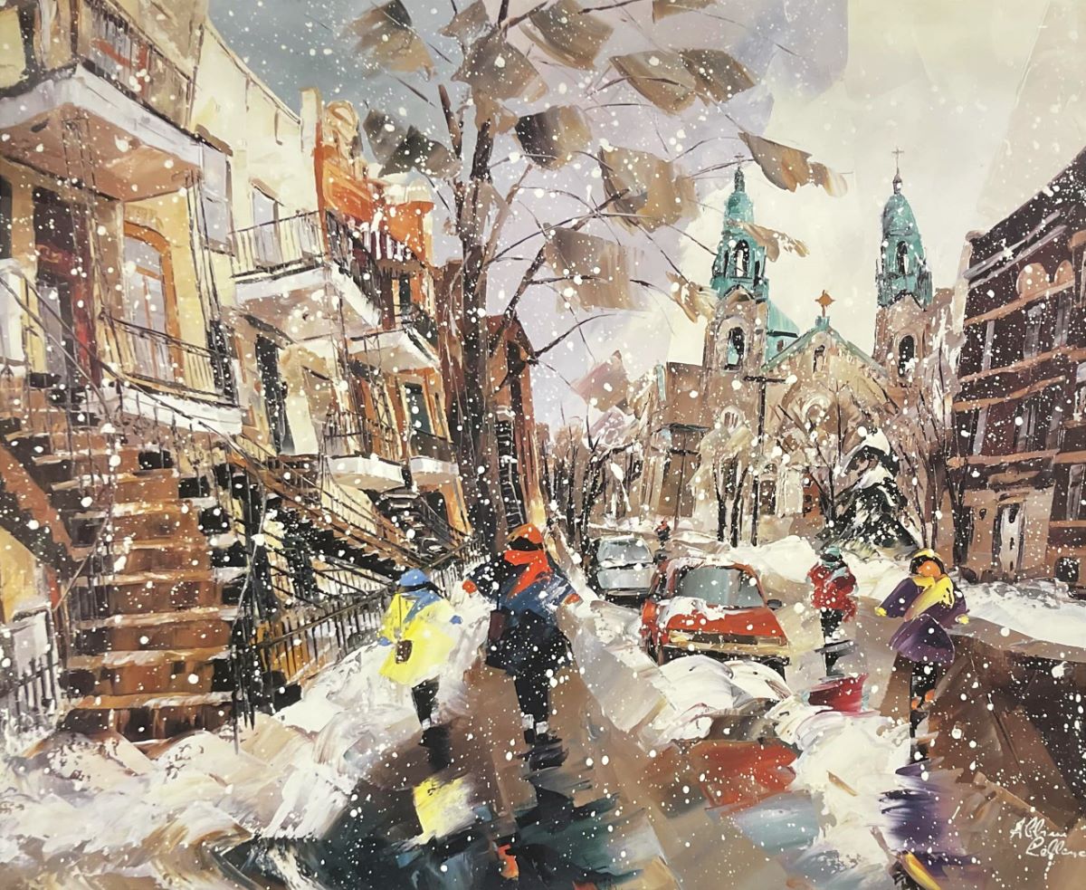 Albini Leblanc, Rue Laurier