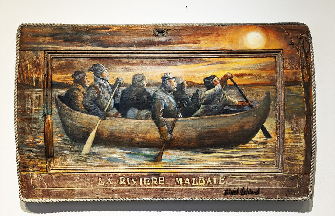 Ginet Leblond, La rivière Malbaie