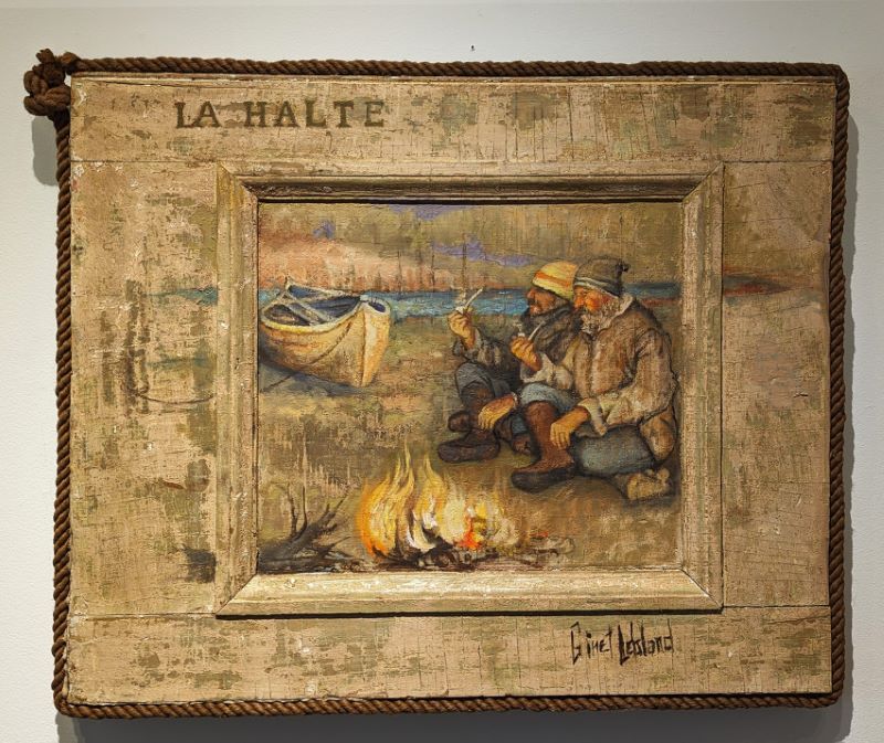 Ginet Leblond, La halte