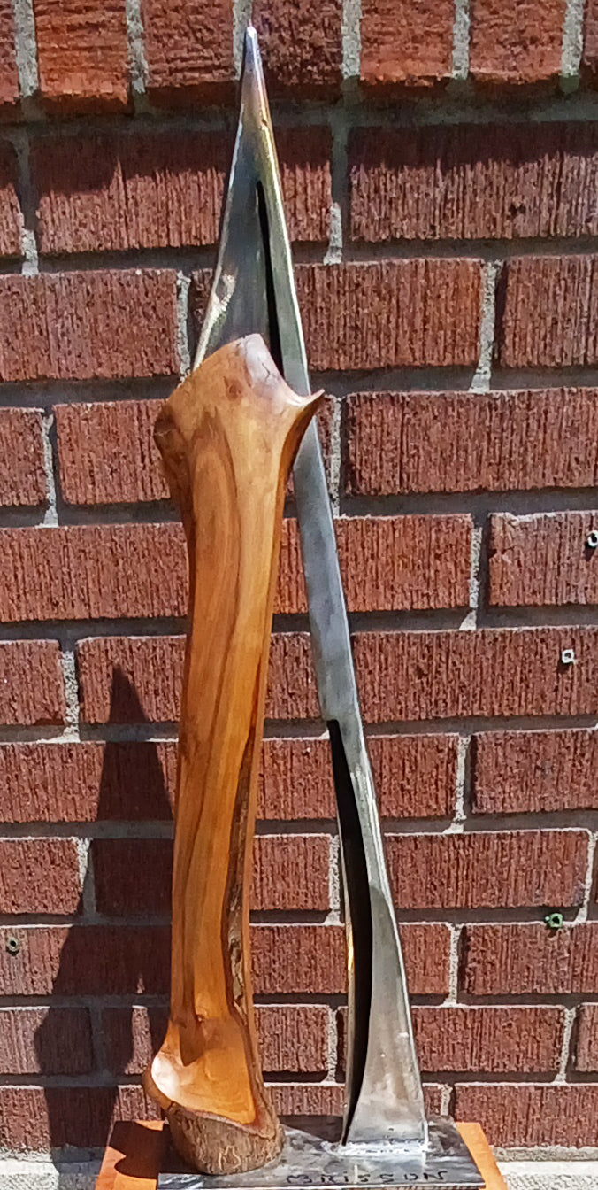 Martin Brisson, Preliminaries (stainless steel, apple wood)