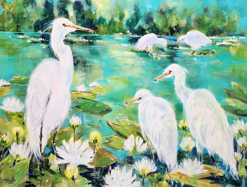 Anne-Marie Ciccariello, The Beautiful Egrets