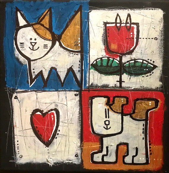 Gérard Dansereau, Gérard Dansereau 4x4 Kat and dog-dog