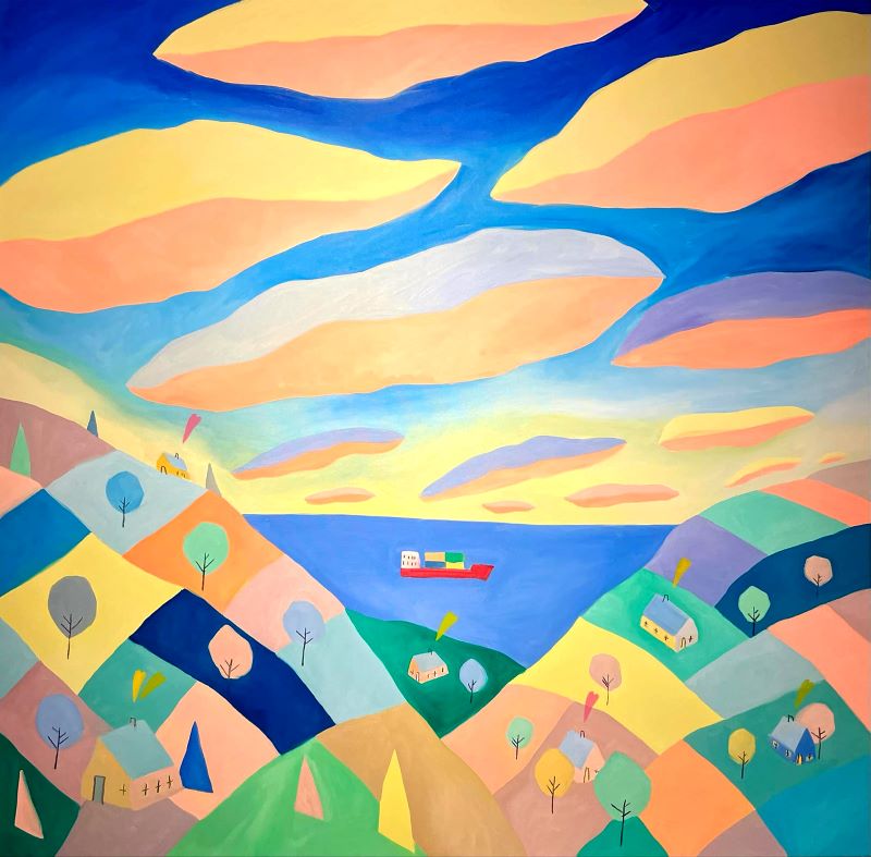 Pierre Bouchard, Orange Sky