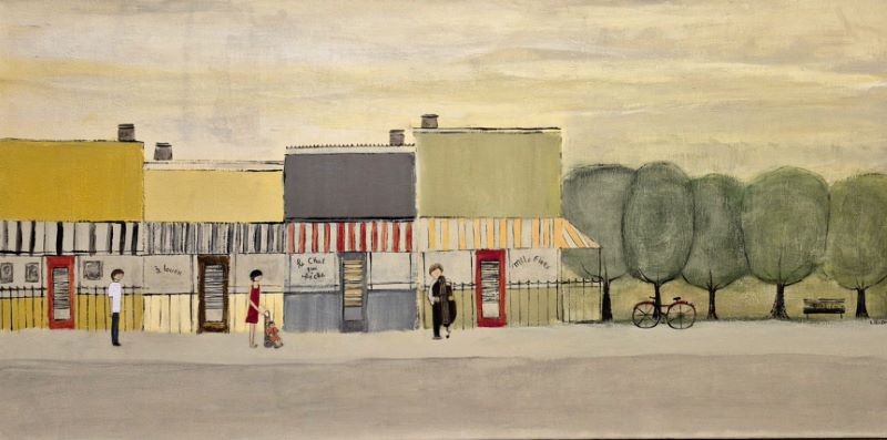 Louise Lauzon, The Street of the Fishing Cat