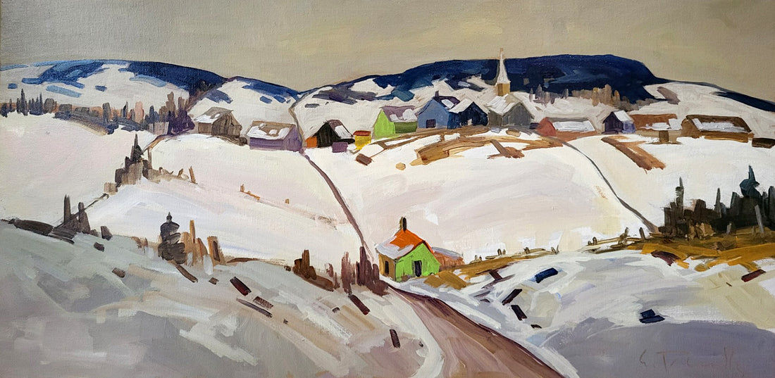 Louis Tremblay, St-Hilarion in January