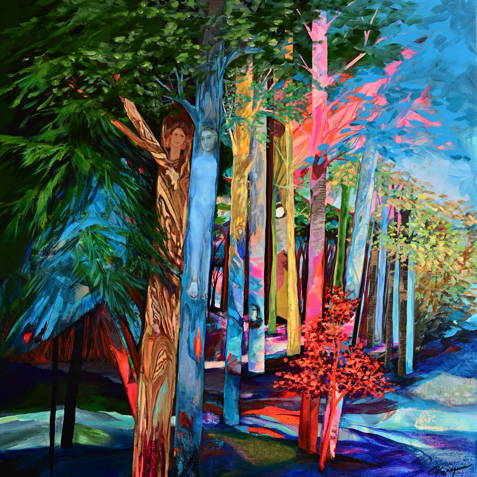 Annabelle Marquis, Sunbathing in the Forest