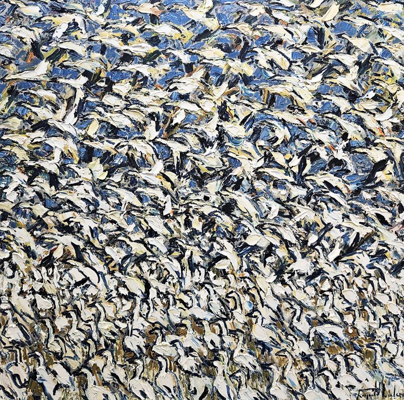 Raynald Leclerc, The cry of alert - the geese