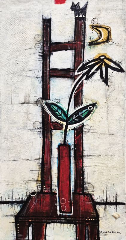 Gérard Dansereau, A chair at the height...