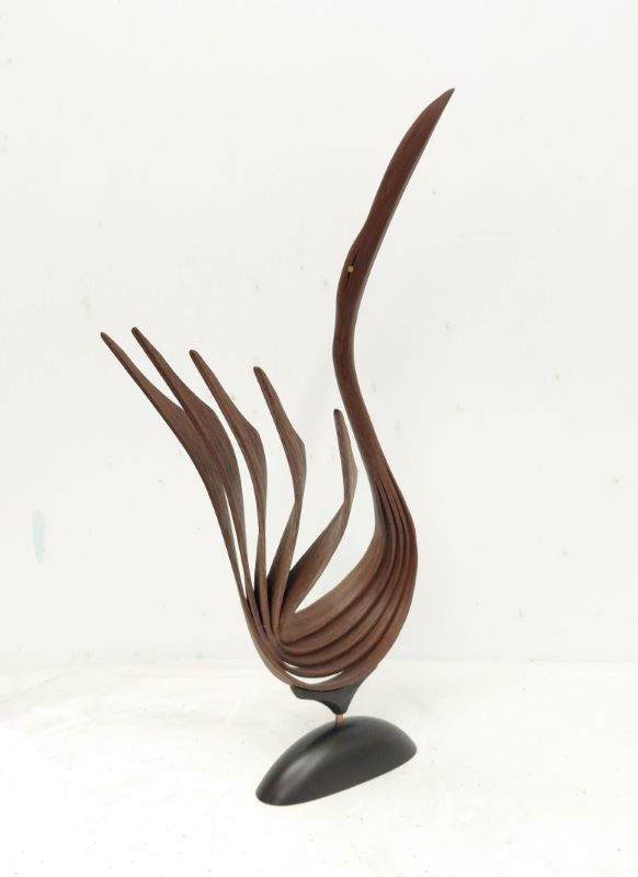 Eric Tardif, Little Heron... walnut