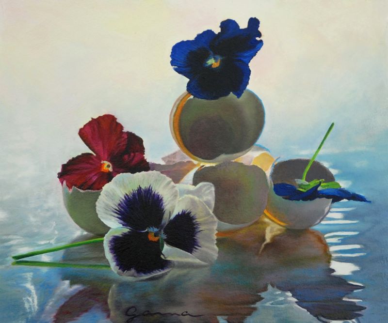 Guy-Anne Massicotte, Four Thoughts and Shells Against the Light