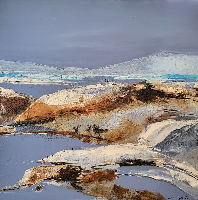 Viviane Gruais, Winter Snows...