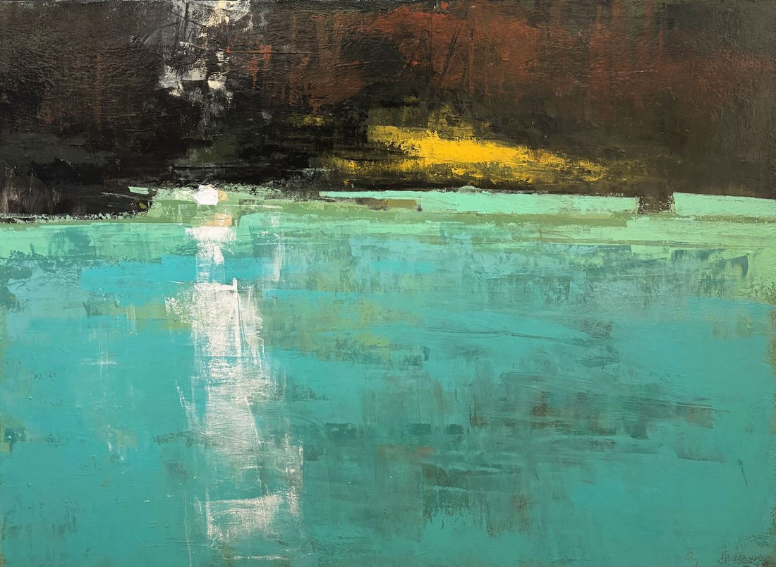 Robert P.Roy, Silence matinal sur l’étang